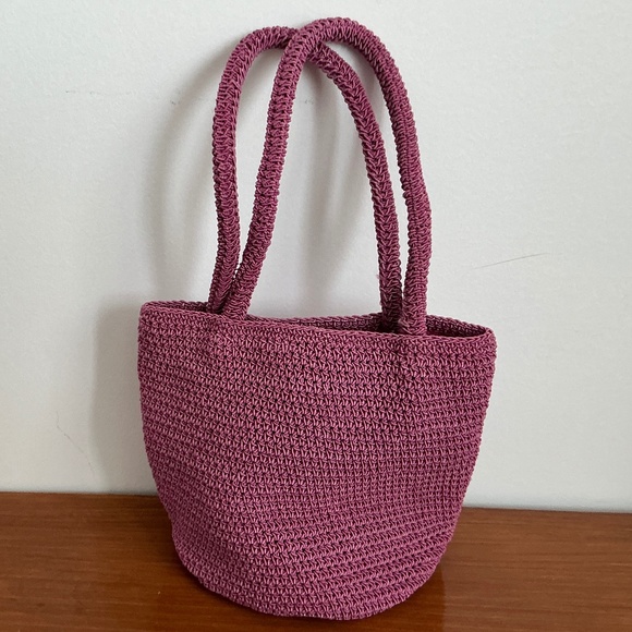 Faded Glory Handbags - FADED GLORY Small Knit/Crochet Bag